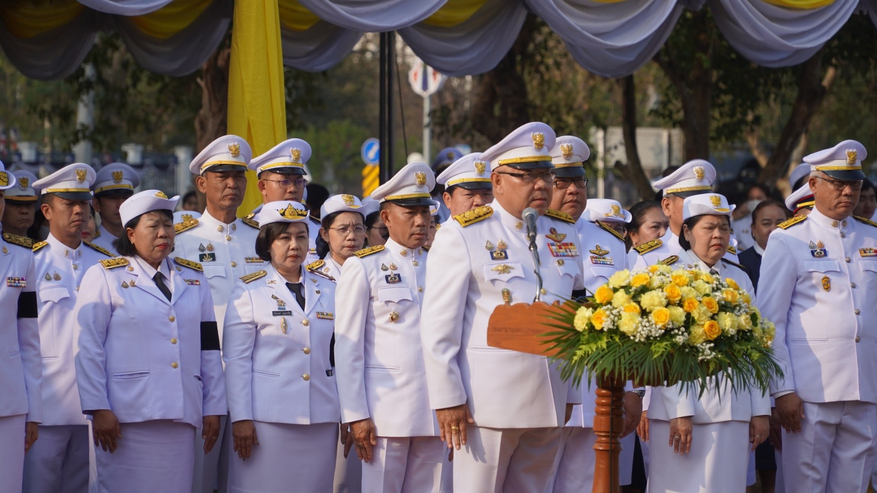 title - วันที่ 17 มกราคม 2569 นายวิทูล ปฏิรูปที่ดินจังหวัดปราจีนบุรี มอบหมายให้ ข้าราชการ  และเจ้าหน้าที่ ส.ป.ก.ปราจีนบุรี เข้าร่วมพิธี วางพานพุ่มถวายสักการะ พระบรมรูปพ่อขุนรามคําแหง เนื่องในวันพ่อขุนรามคําแหงมหาราช